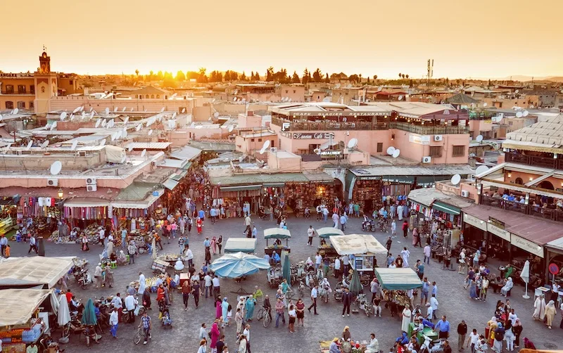 shopping trip Marrakech